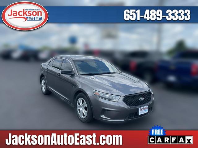 Gray 2015 Ford Taurus Police Interceptor AWD Sedan All-Wheel Drive Automatic
