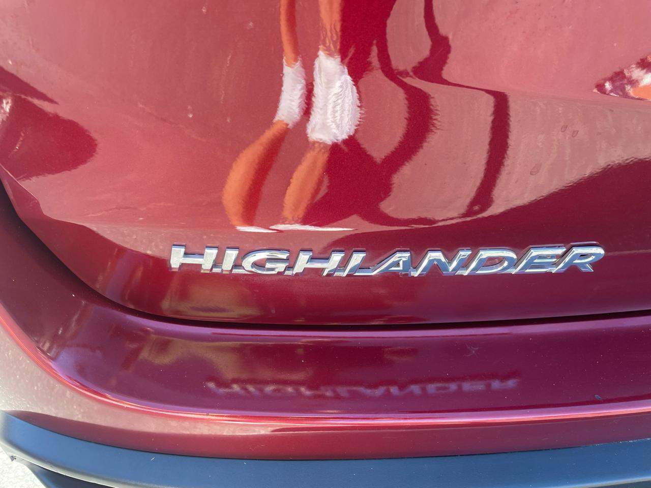Toyota Highlander XLE V6 AWD (Natl) 2018