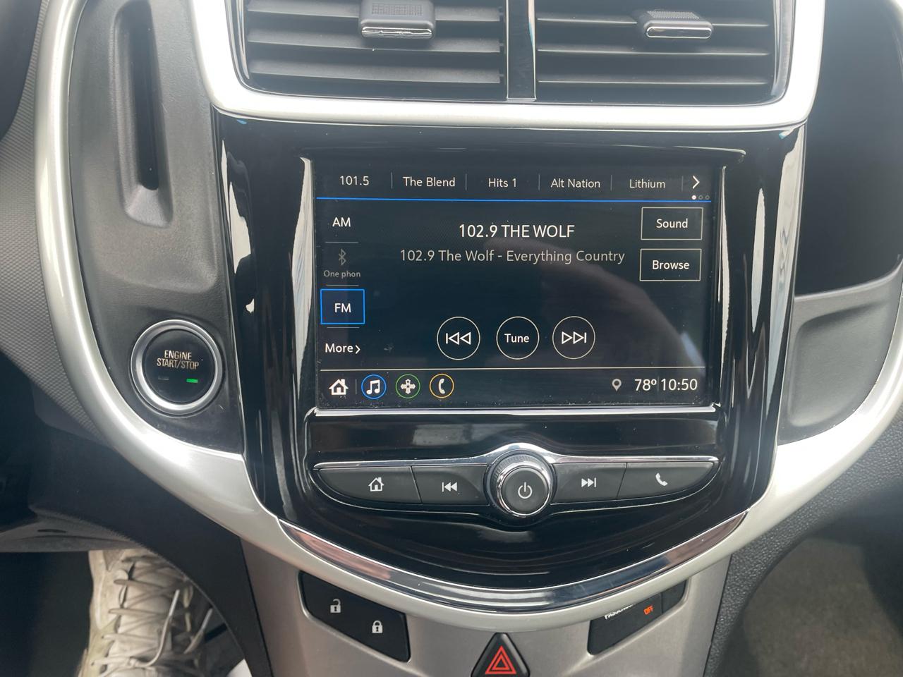 Chevrolet Sonic 4dr Sdn Auto Premier 2019