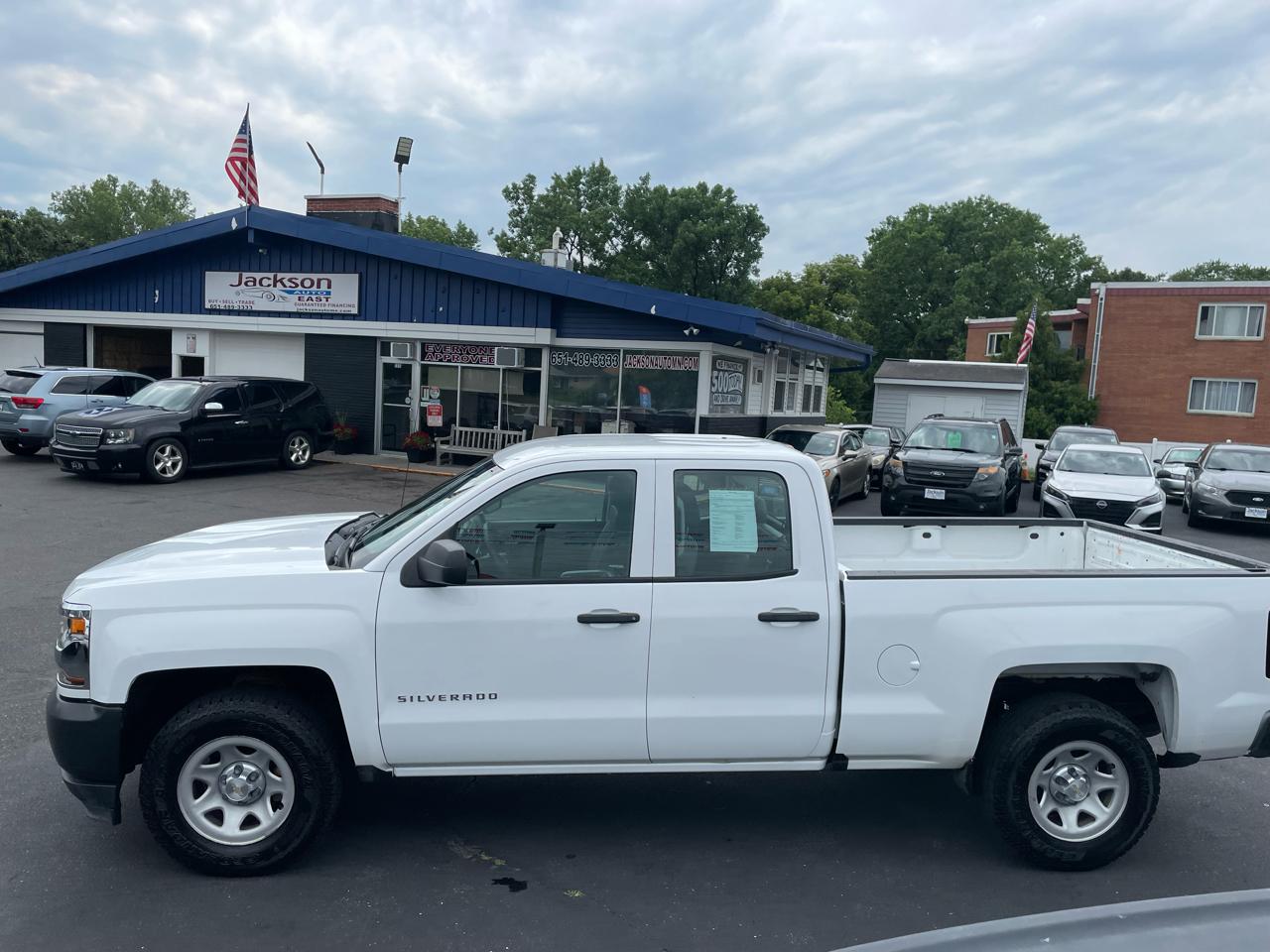 Chevrolet Silverado 1500 4WD Double Cab 143.5" Work Truck 2017
