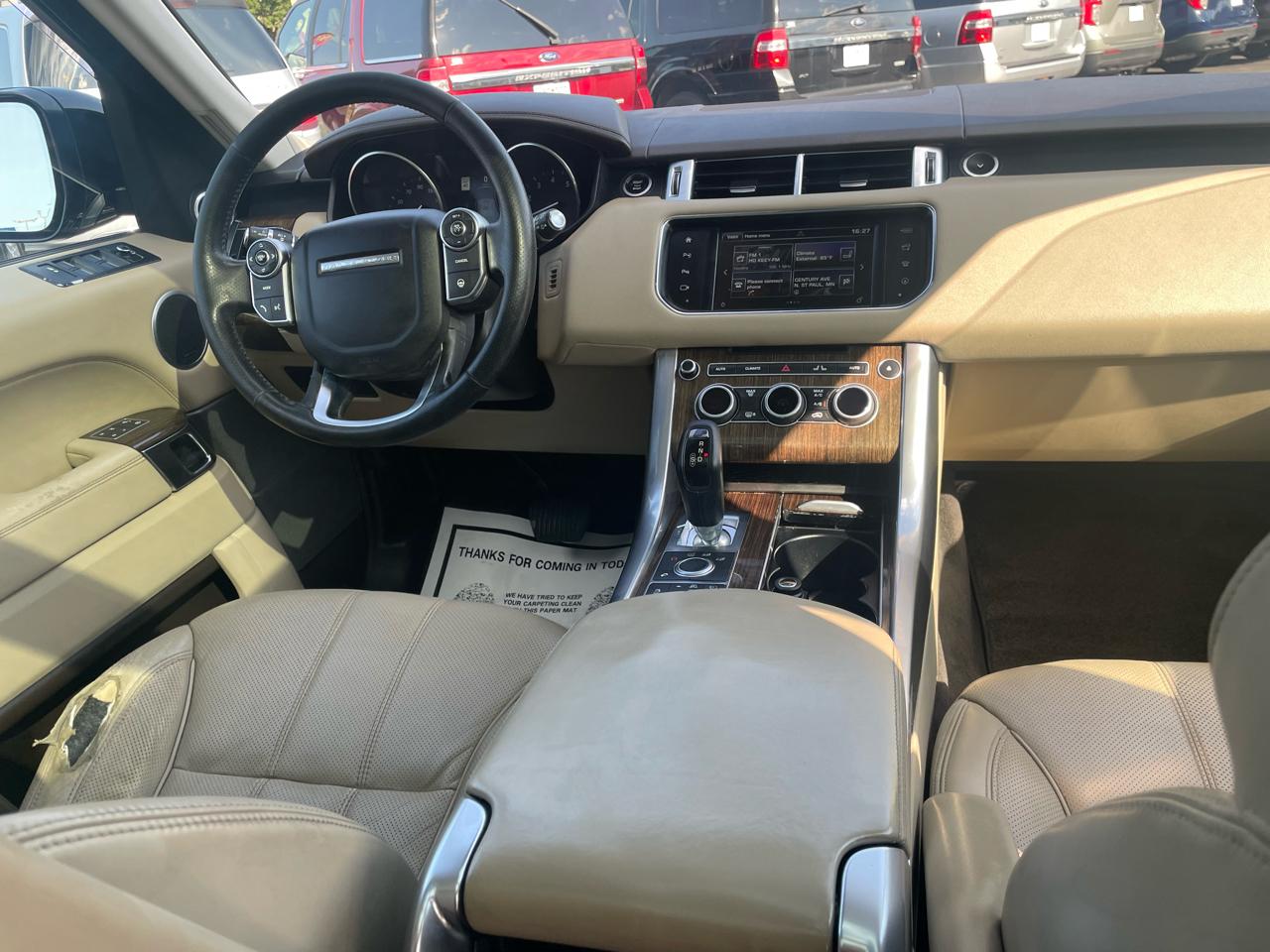 Land Rover Range Rover Sport 4WD 4dr V6 HSE 2016