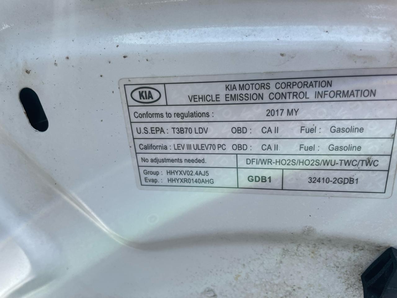Kia Optima EX Auto 2017