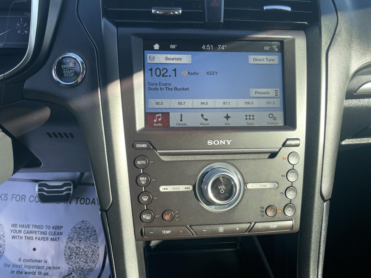 Ford Fusion Titanium AWD 2017