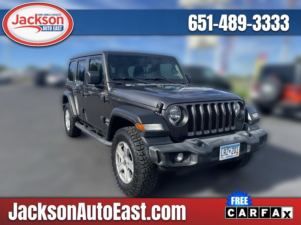 Jeep Wrangler Unlimited Sport S 4x4 2019