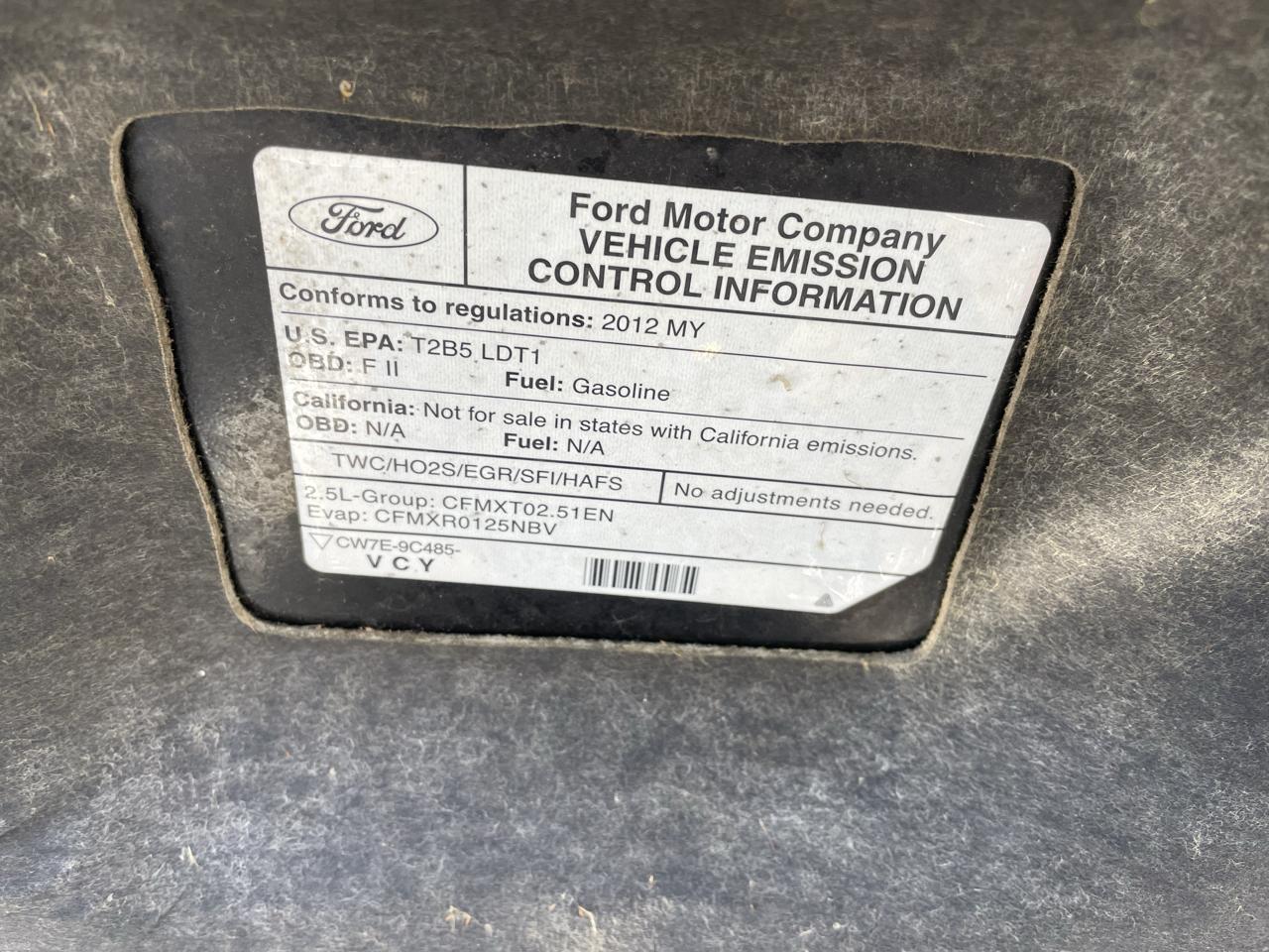 Ford Escape 4WD 4dr XLT 2012