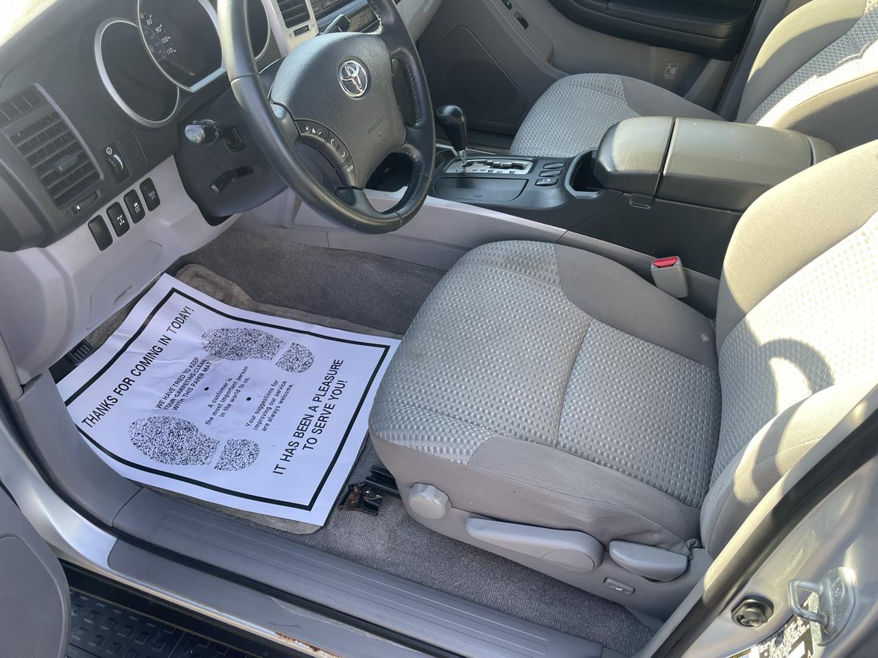 Toyota 4Runner 4WD 4dr V6 Sport (Natl) 2008