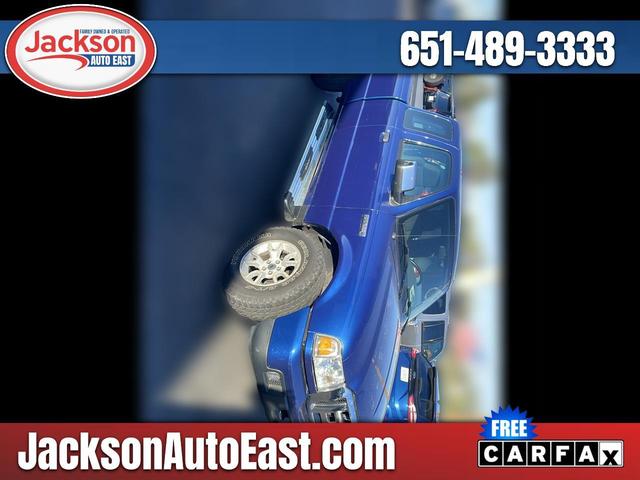 Blue 2007 Ford Ranger Pickup Truck Four-Wheel Drive Manual