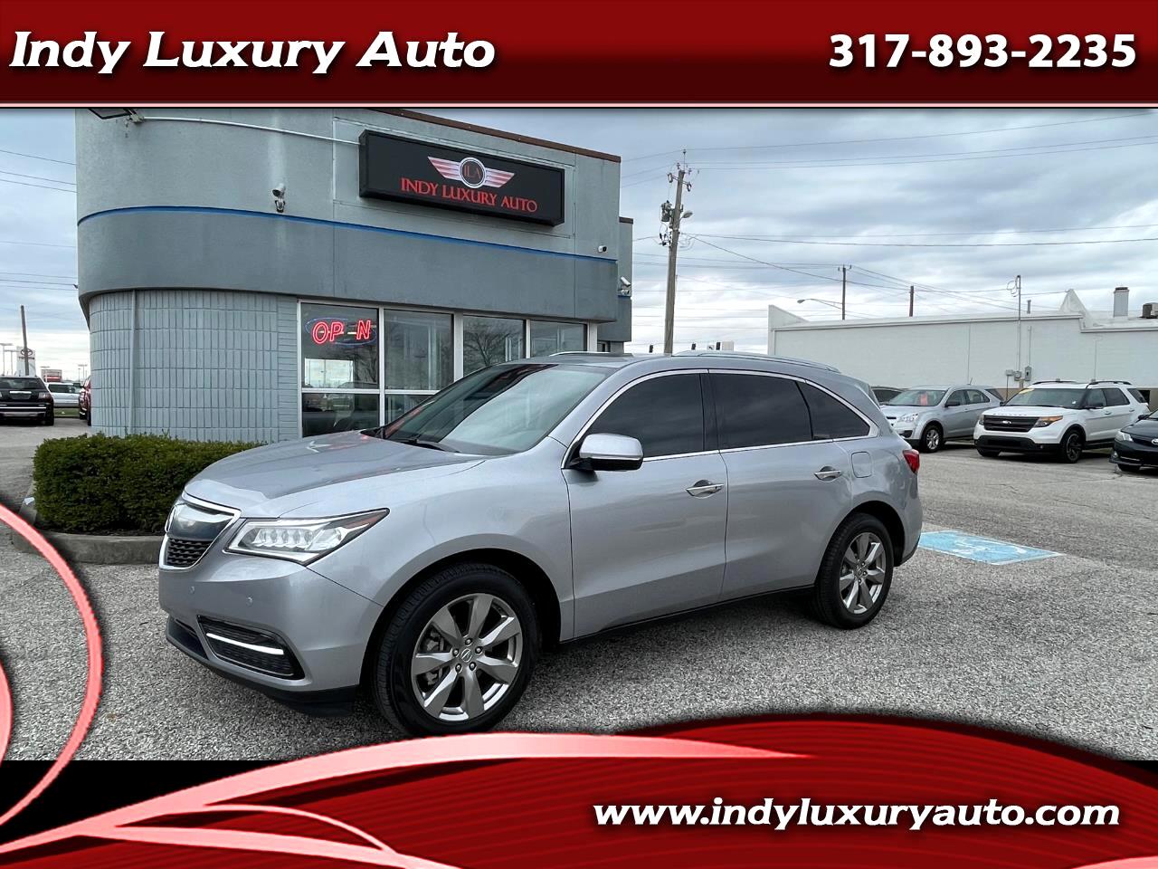 Acura MDX 9-Spd AT SH-AWD w/Advance and Entertainment 2016