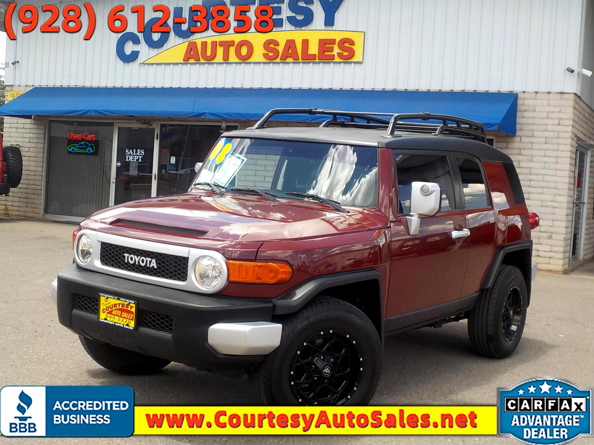 Used 2008 Toyota Fj Cruiser 4wd 4dr Auto Natl For Sale In