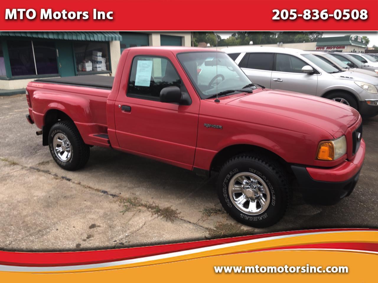 2004 Ford Ranger Bed Size