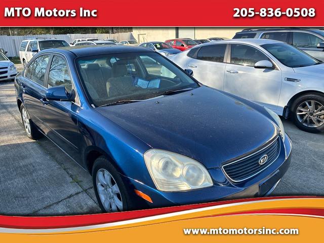Blue 2008 Kia Optima LX Sedan Front-Wheel Drive Automatic