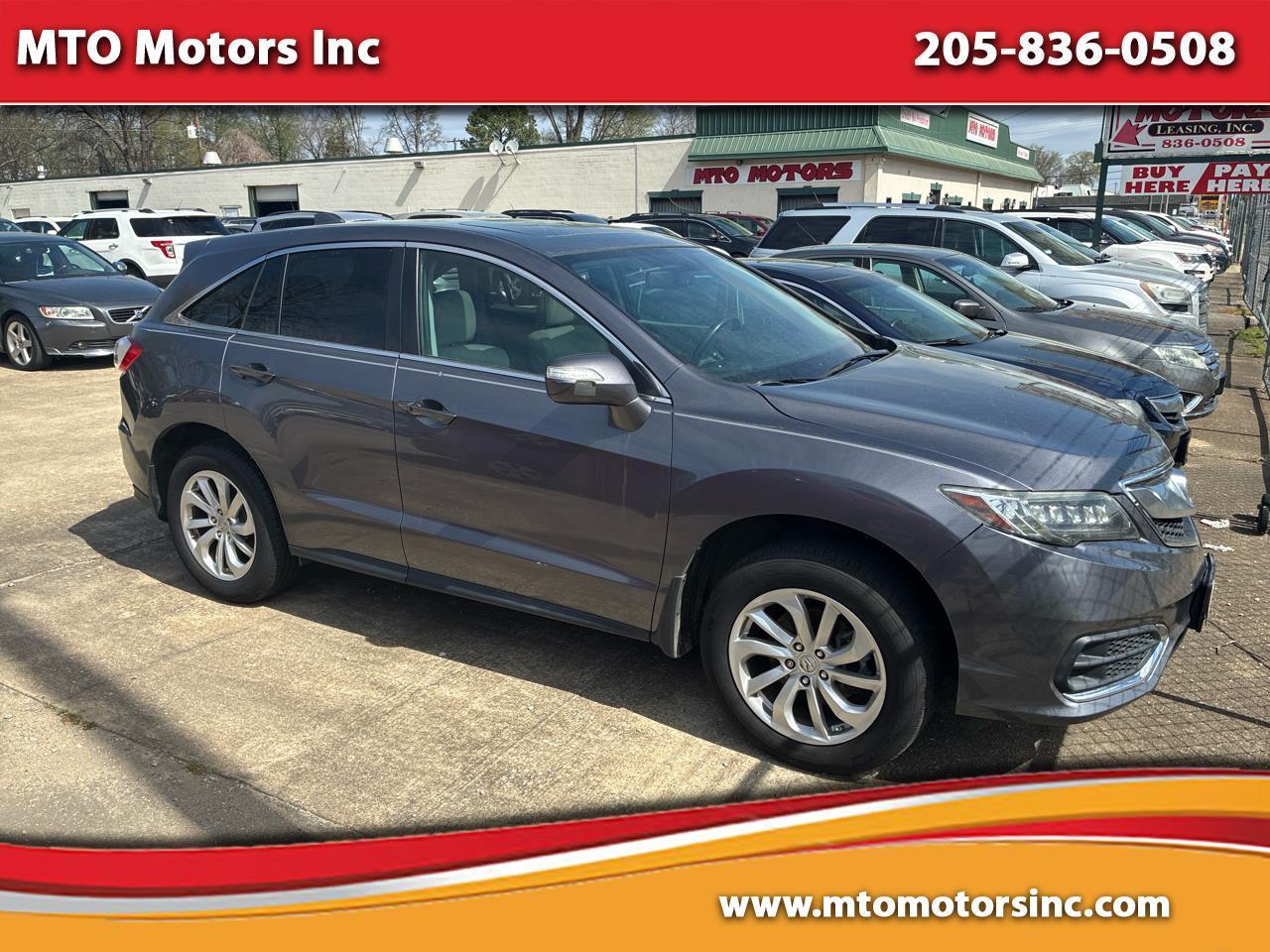 2017 Acura RDX 6-Spd AT AWD w/ Technology Package