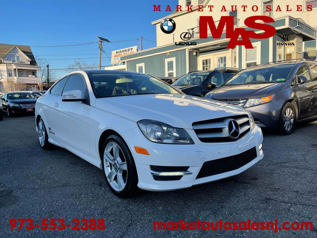 Used 13 Mercedes Benz C Class C250 Coupe For Sale In Paterson Nj Market Auto Sales