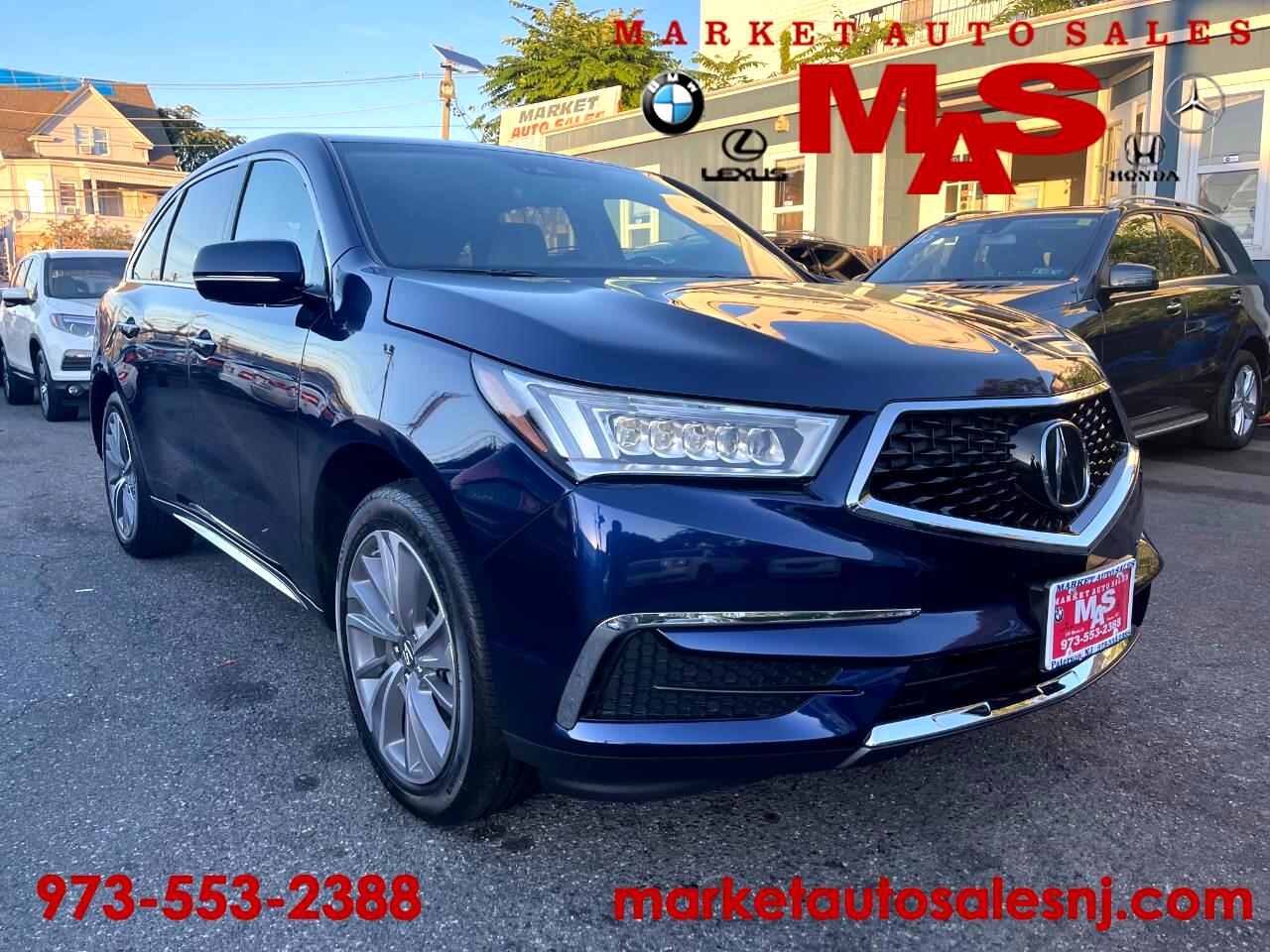 Acura MDX 9-Spd AT w/Tech Package 2018