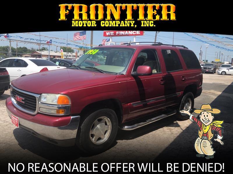 Used 2004 GMC Yukon 2WD for Sale in Abilene TX 79605 Frontier Motor