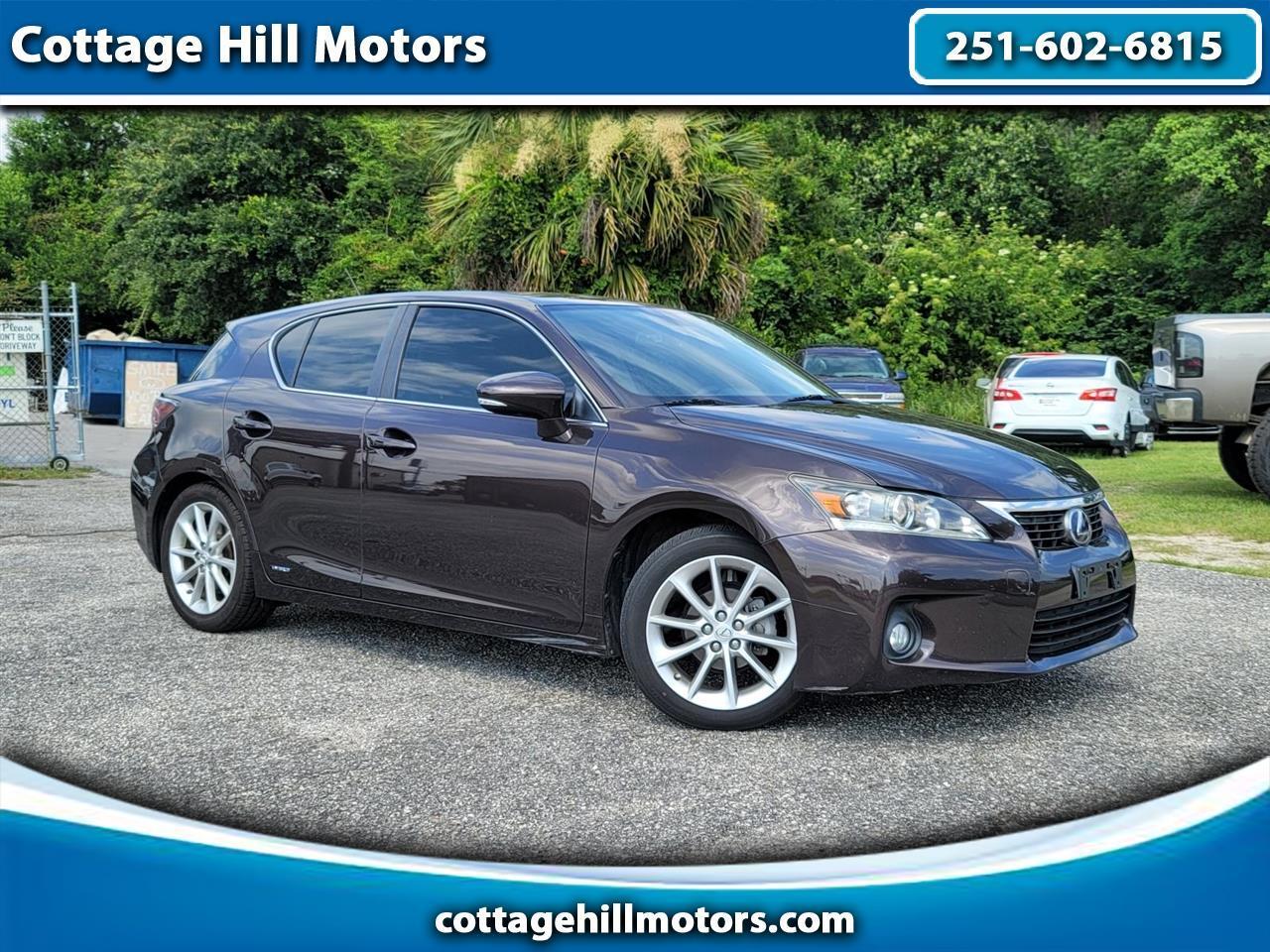 Used 2012 lexus ct 200h premium for sale in mobile al 36609 cottage