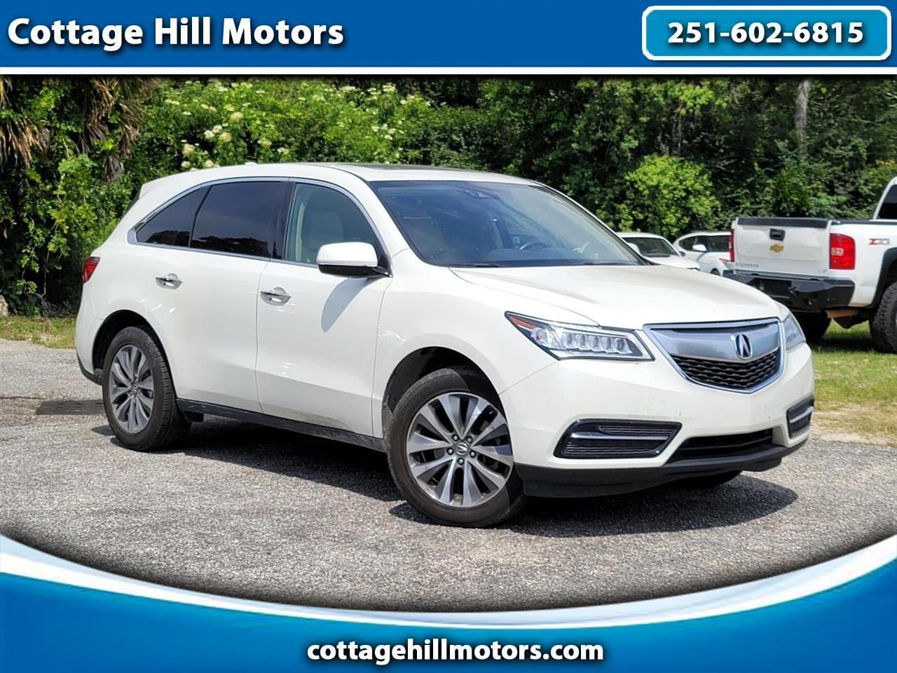 Acura MDX 9-Spd AT w/ Tech & AcuraWatch Plus 2016