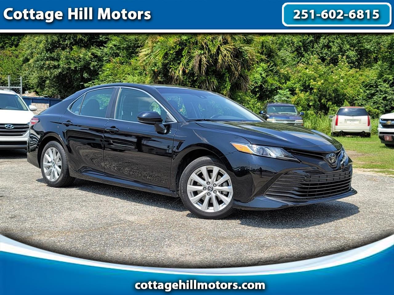 Used 2018 Toyota Camry LE for Sale in Mobile AL 36609 Cottage Hill Motors