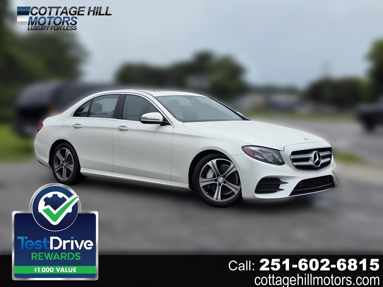 Mercedes-Benz E-Class E300 Luxury Sedan 2017