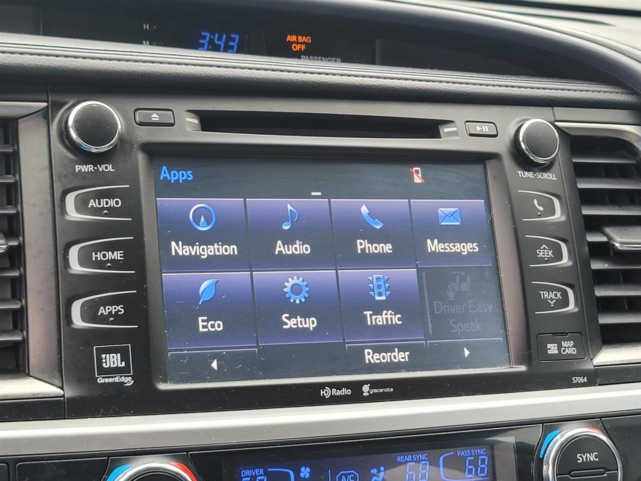 Toyota Highlander Limited AWD V6 2015