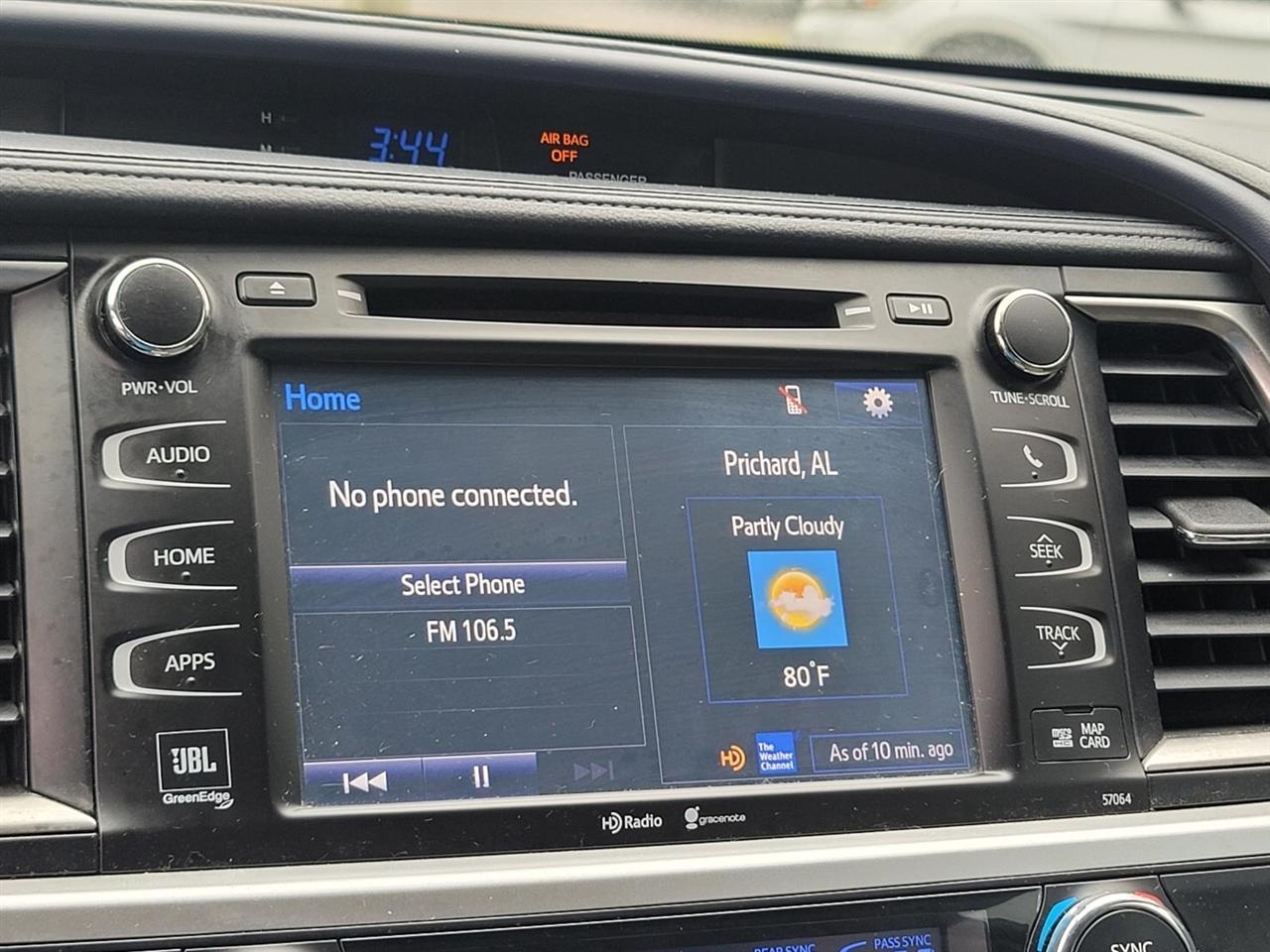 Toyota Highlander Limited AWD V6 2015