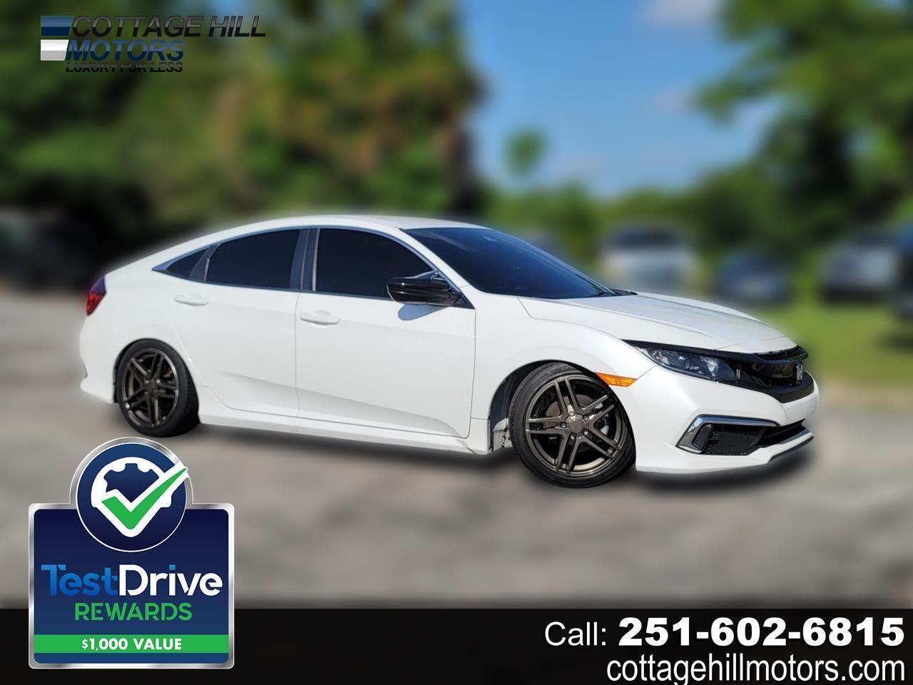 2020 Honda Civic LX Honda Sensing Sedan CVT