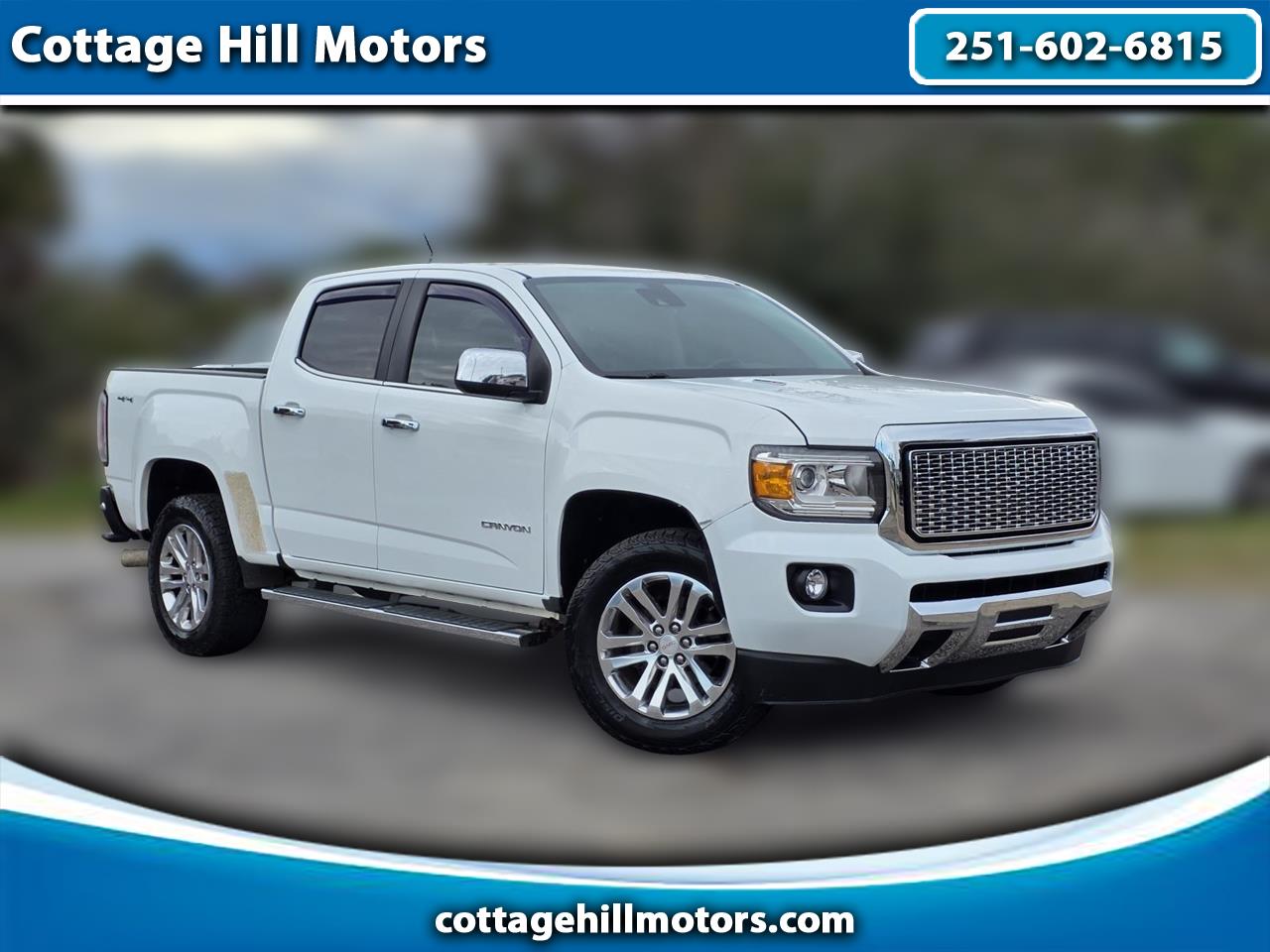 2016 GMC Canyon SLT Crew Cab 4WD Long Box