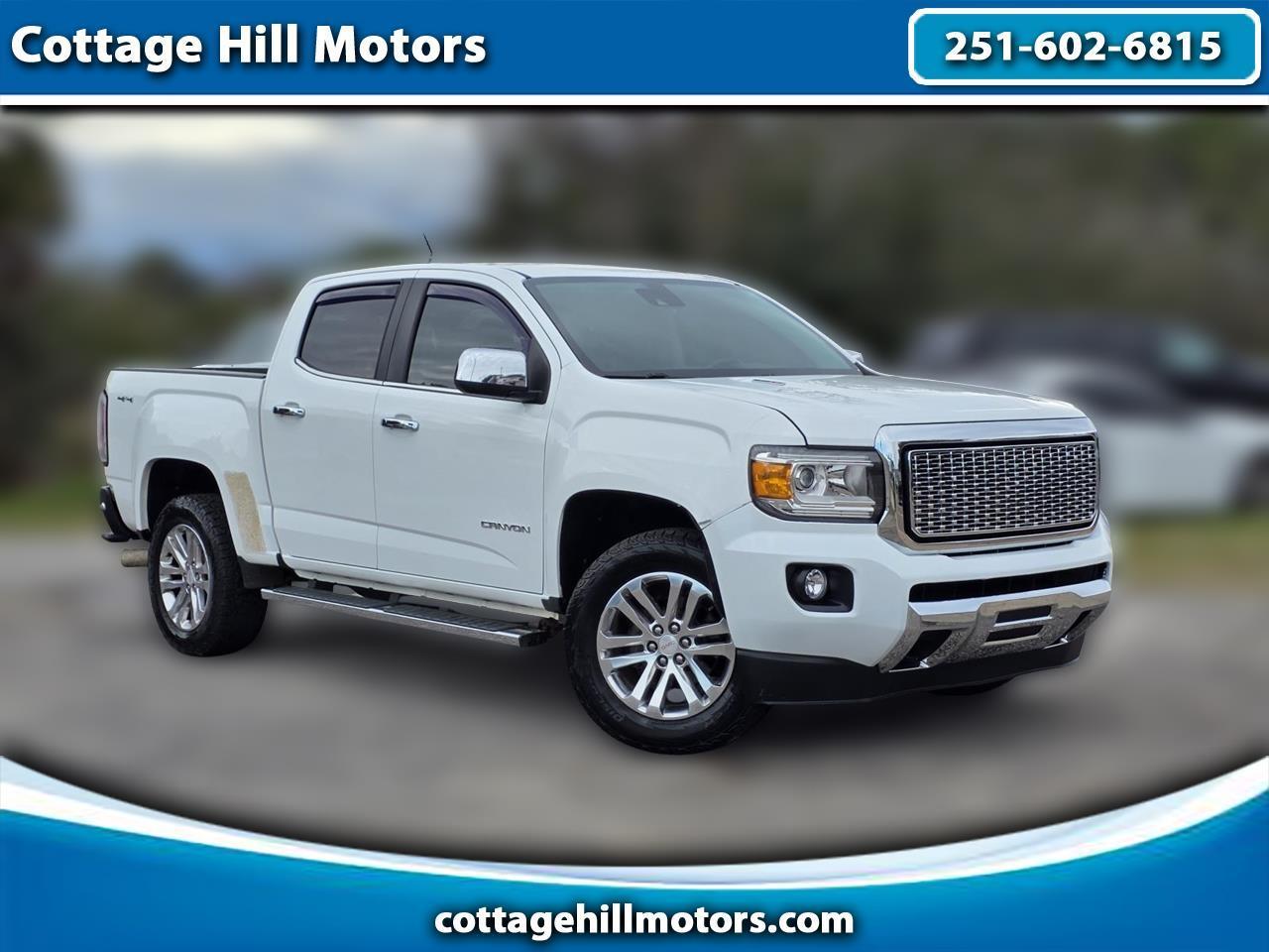 2016 GMC Canyon SLT Crew Cab 4WD Long Box