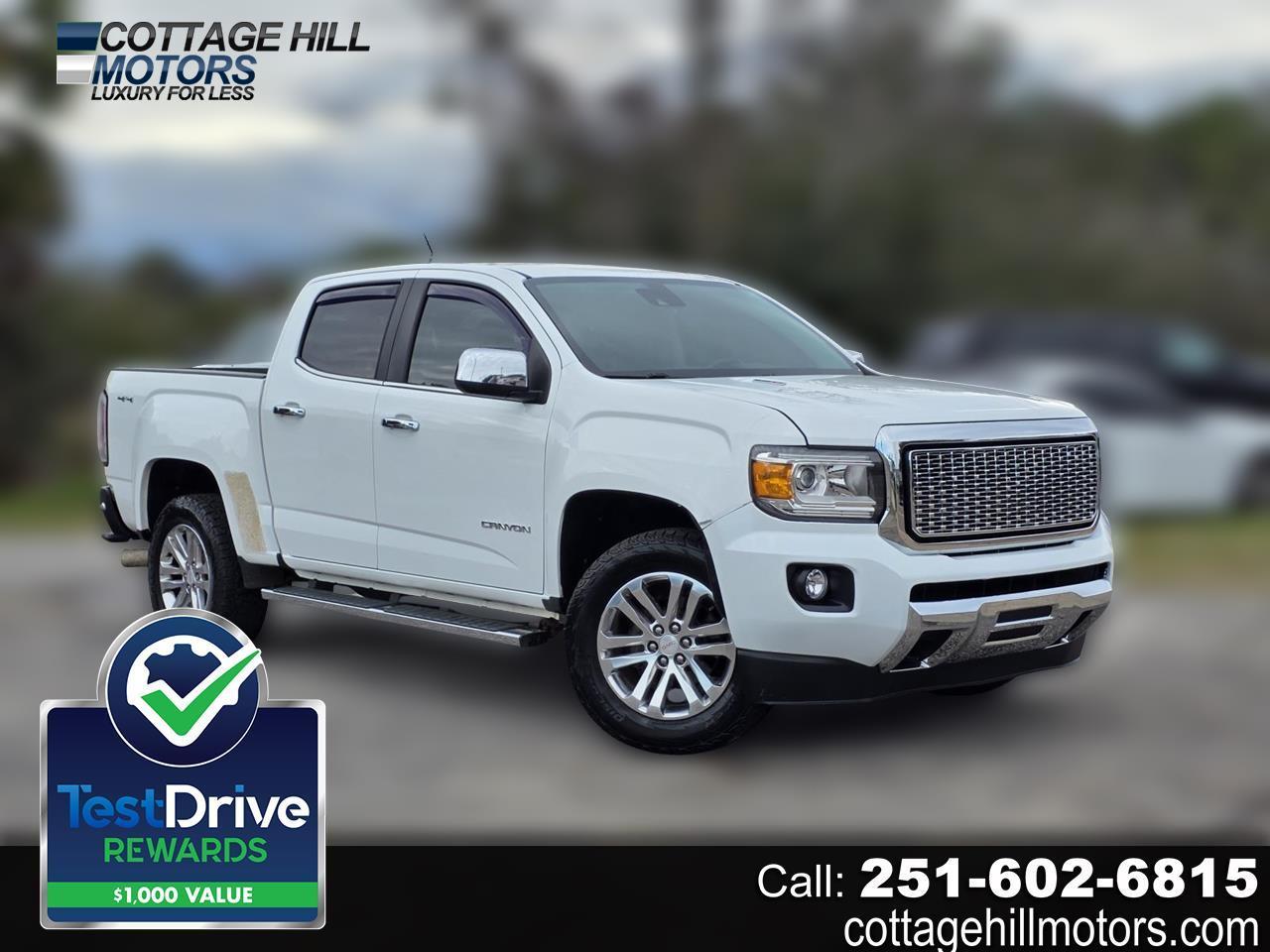 2016 GMC Canyon SLT Crew Cab 4WD Long Box
