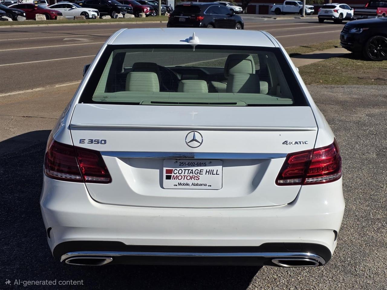 Mercedes-Benz E-Class E350 4MATIC Sedan 2014