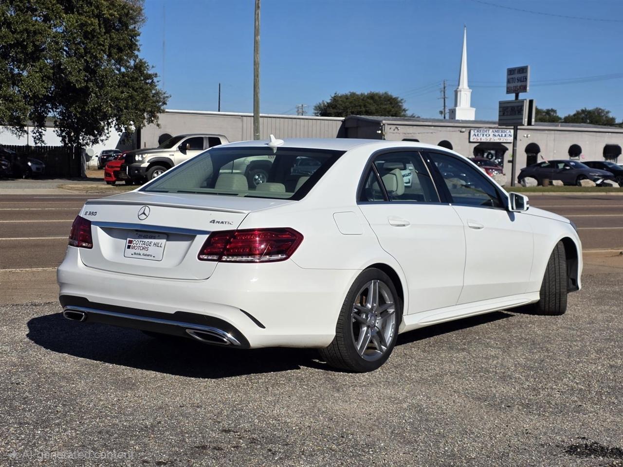 Mercedes-Benz E-Class E350 4MATIC Sedan 2014
