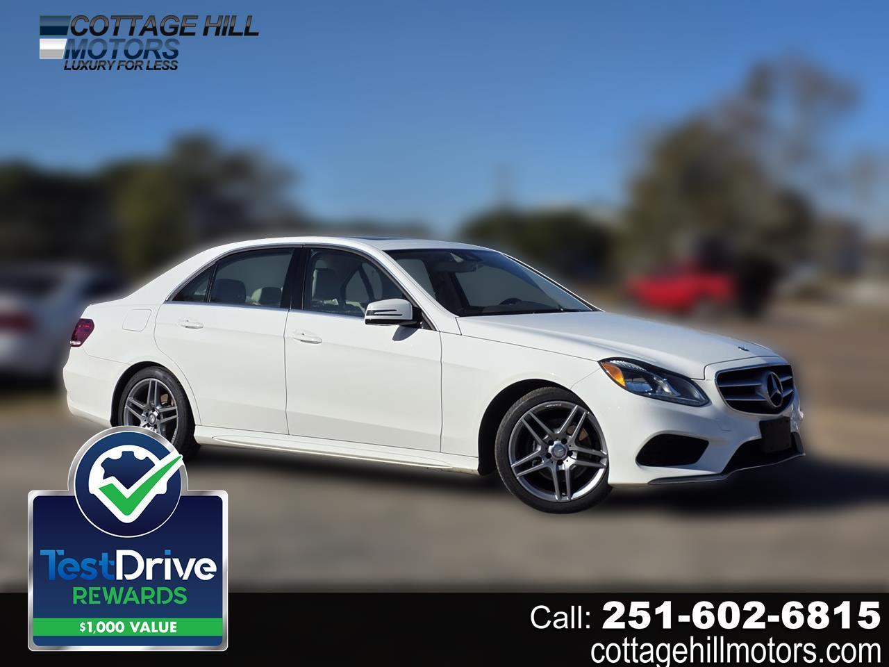 2014 Mercedes-Benz E-Class E350 4MATIC Sedan