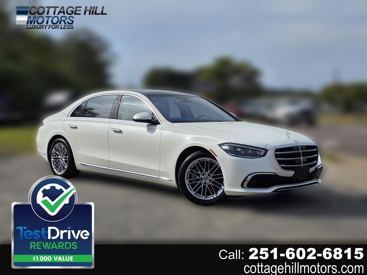 2021 Mercedes-Benz S-Class S580 4MATIC