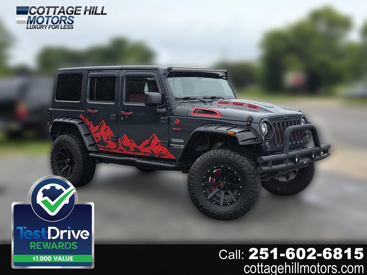 Jeep Wrangler JK Unlimited Sport 4WD 2018