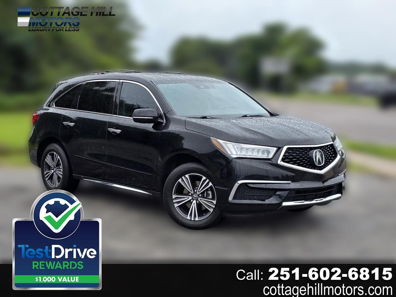 Acura MDX SH-AWD 9-Spd AT 2017