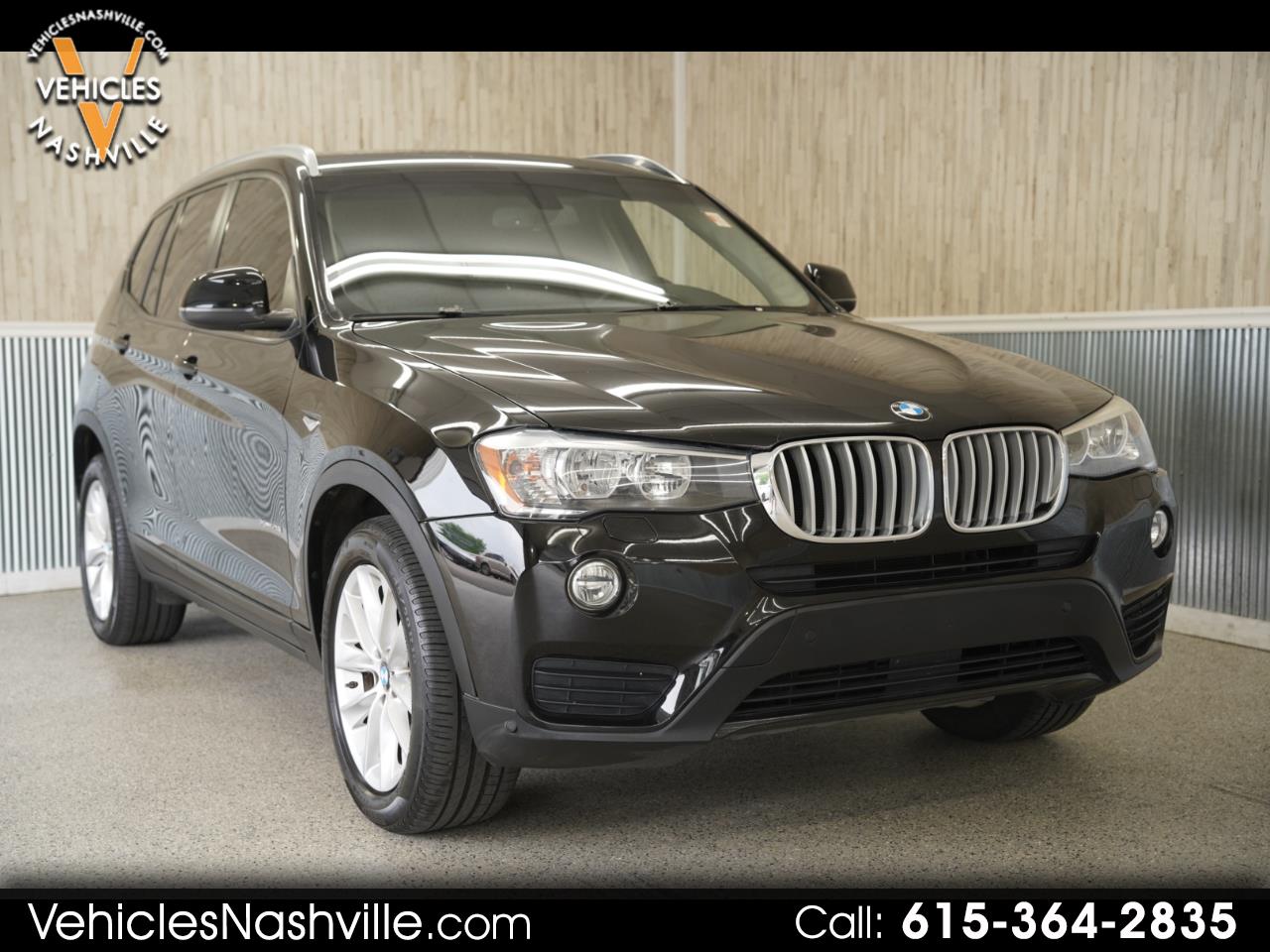Used 2015 BMW X3 AWD 4dr xDrive28i for Sale in NASHVILLE TN 37210