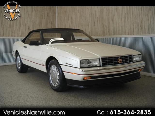 White 1993 Cadillac Allante Convertible Front-Wheel Drive Automatic