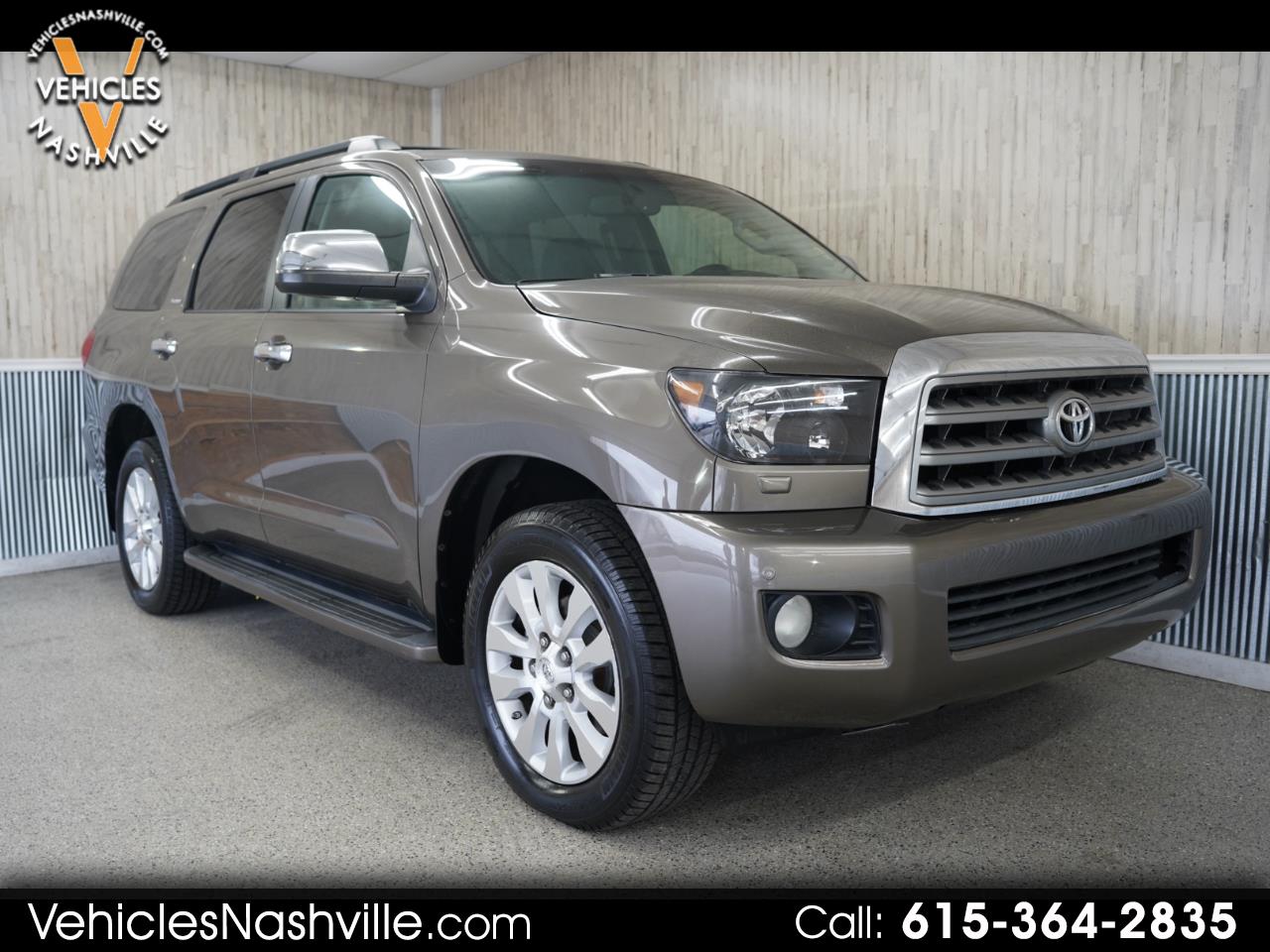 Toyota Sequoia 4WD LV8 FFV 6-Spd AT Platinum (Natl) 2011