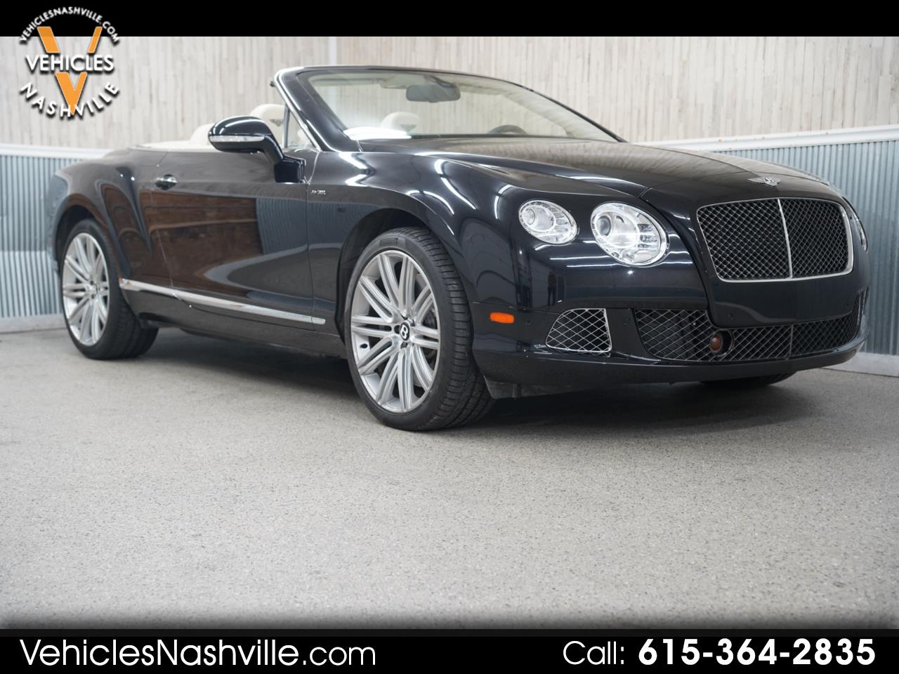 2014 Bentley Continental GT Speed 2dr Conv
