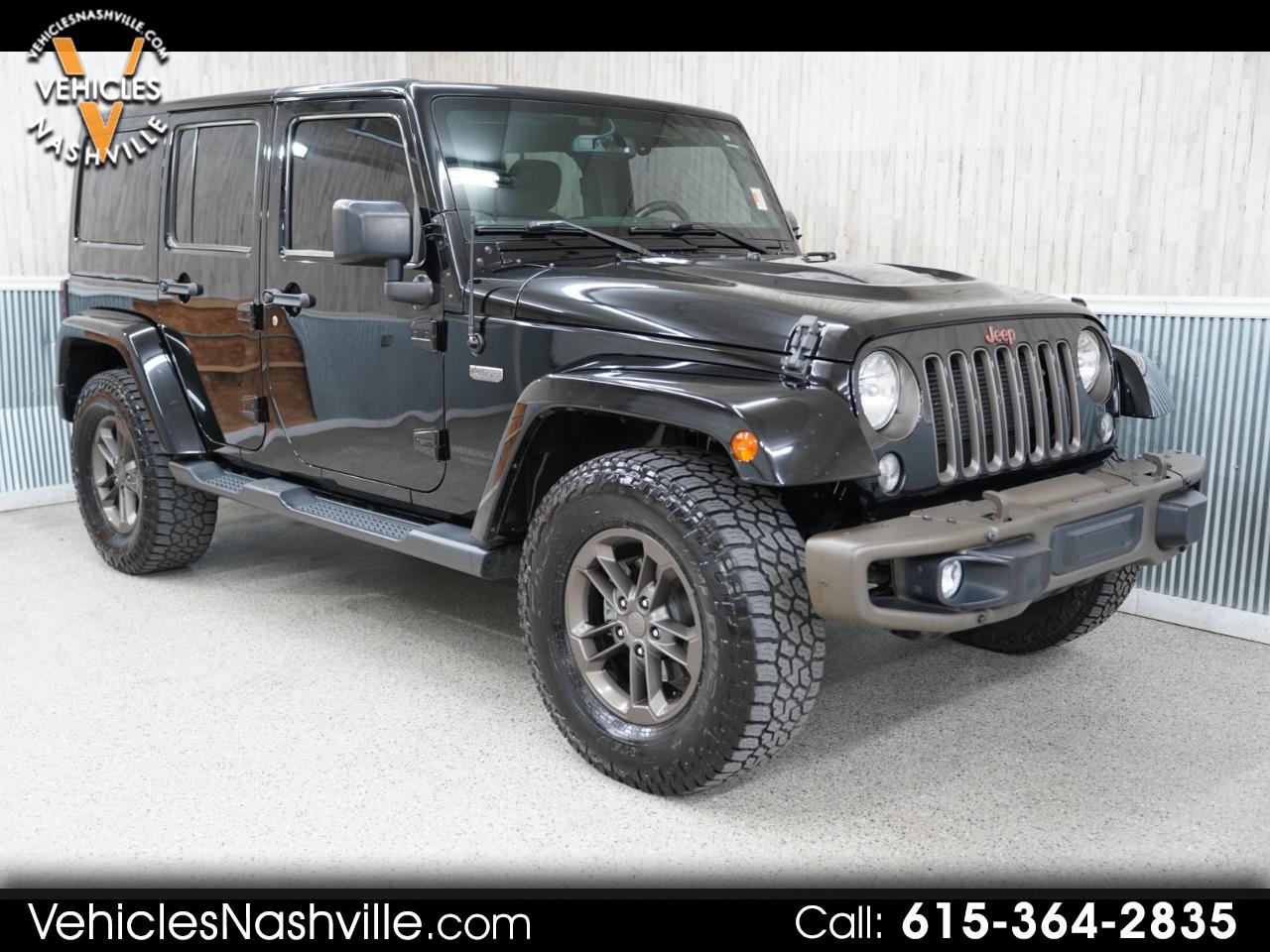 Jeep Wrangler Unlimited 4WD 4dr 75th Anniversary 2016