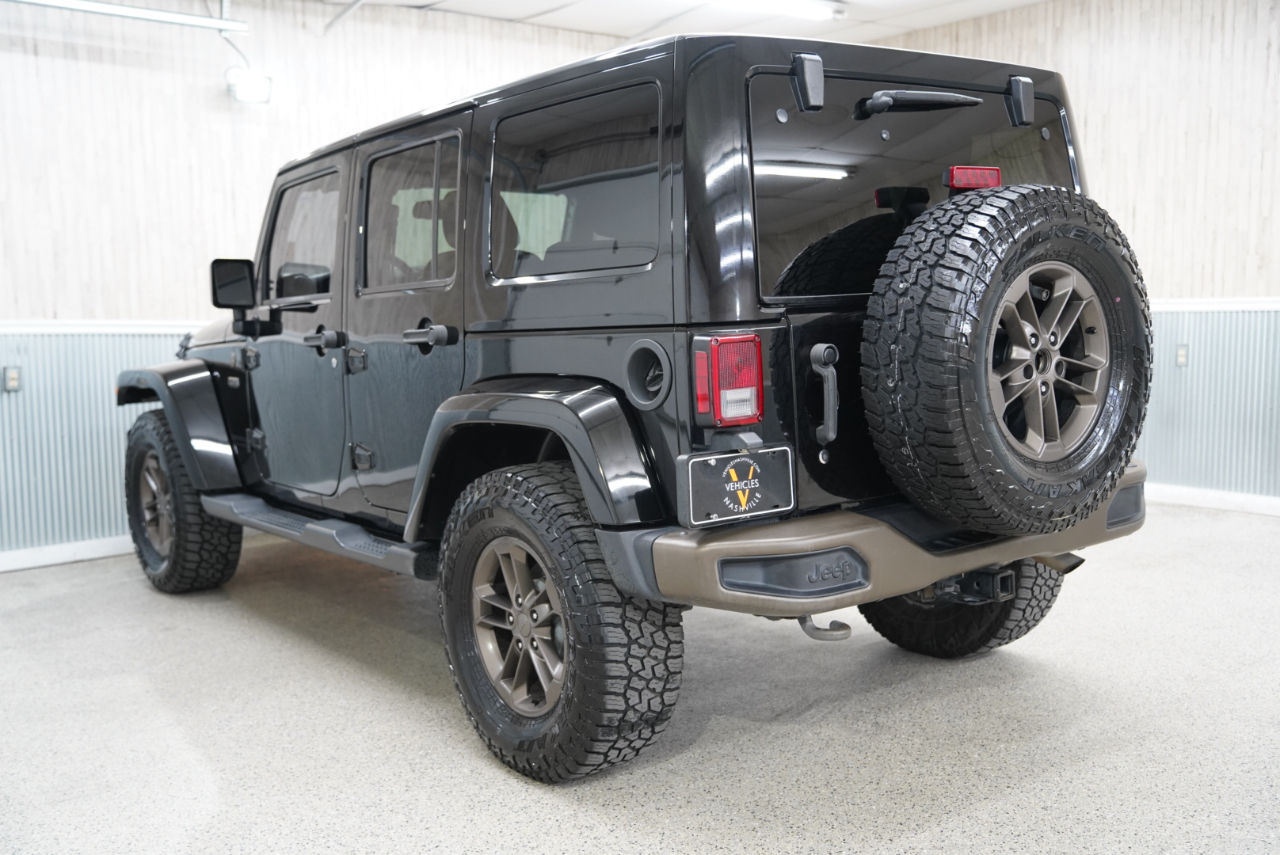Jeep Wrangler Unlimited 4WD 4dr 75th Anniversary 2016