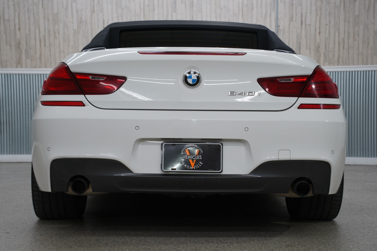 BMW 6 Series 2dr Conv 640i 2013