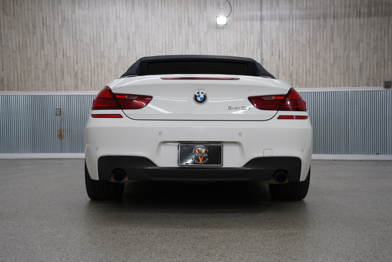 BMW 6 Series 2dr Conv 640i 2013