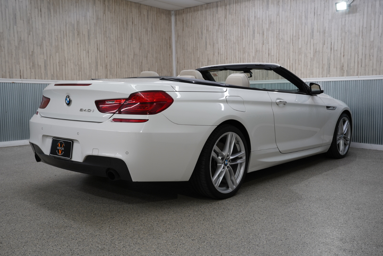 BMW 6 Series 2dr Conv 640i 2013