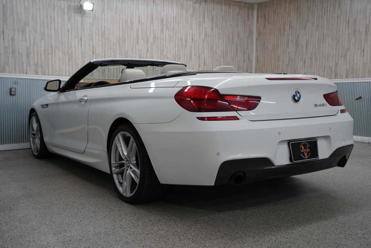 BMW 6 Series 2dr Conv 640i 2013