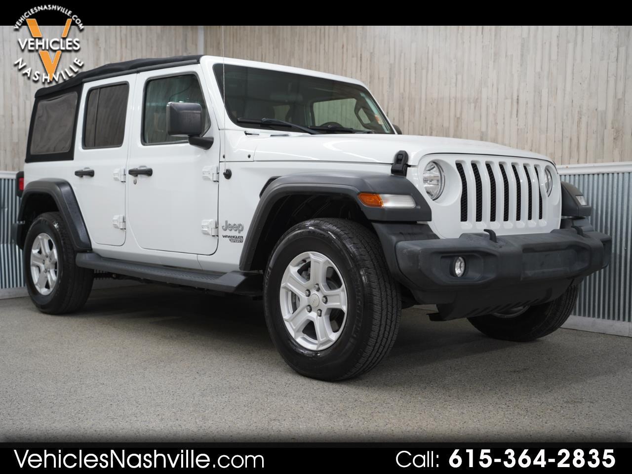 Jeep Wrangler Unlimited Sport 4x4 2018