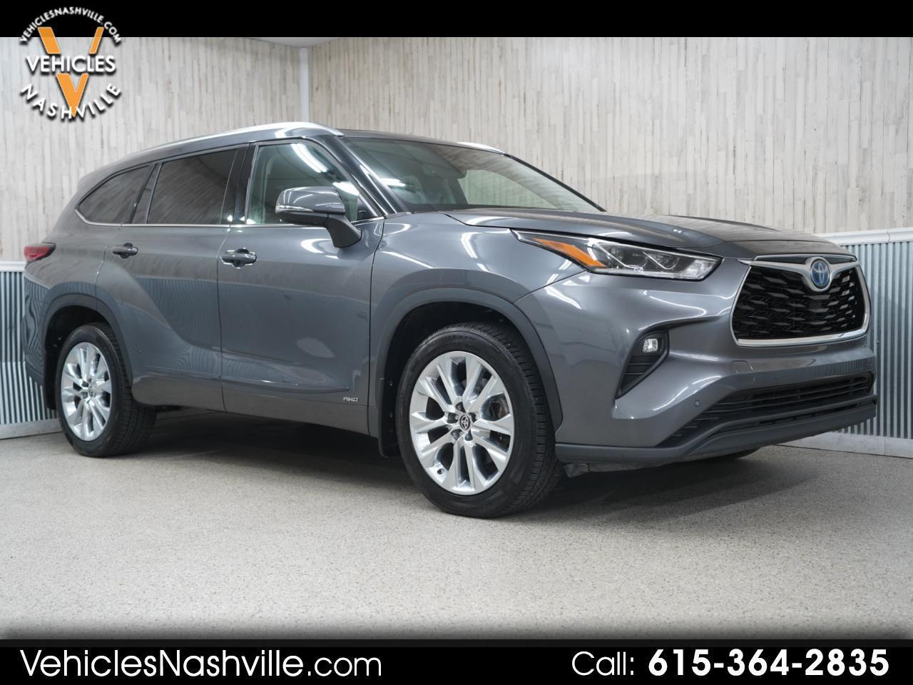 Toyota Highlander Hybrid Limited AWD (Natl) 2023