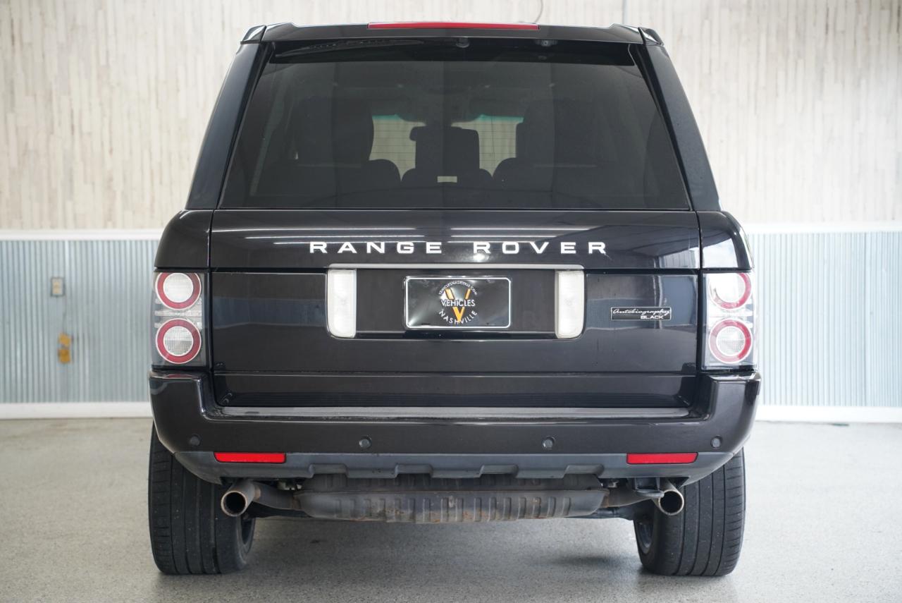 Land Rover Range Rover 4WD 4dr SC Autobiography 2011