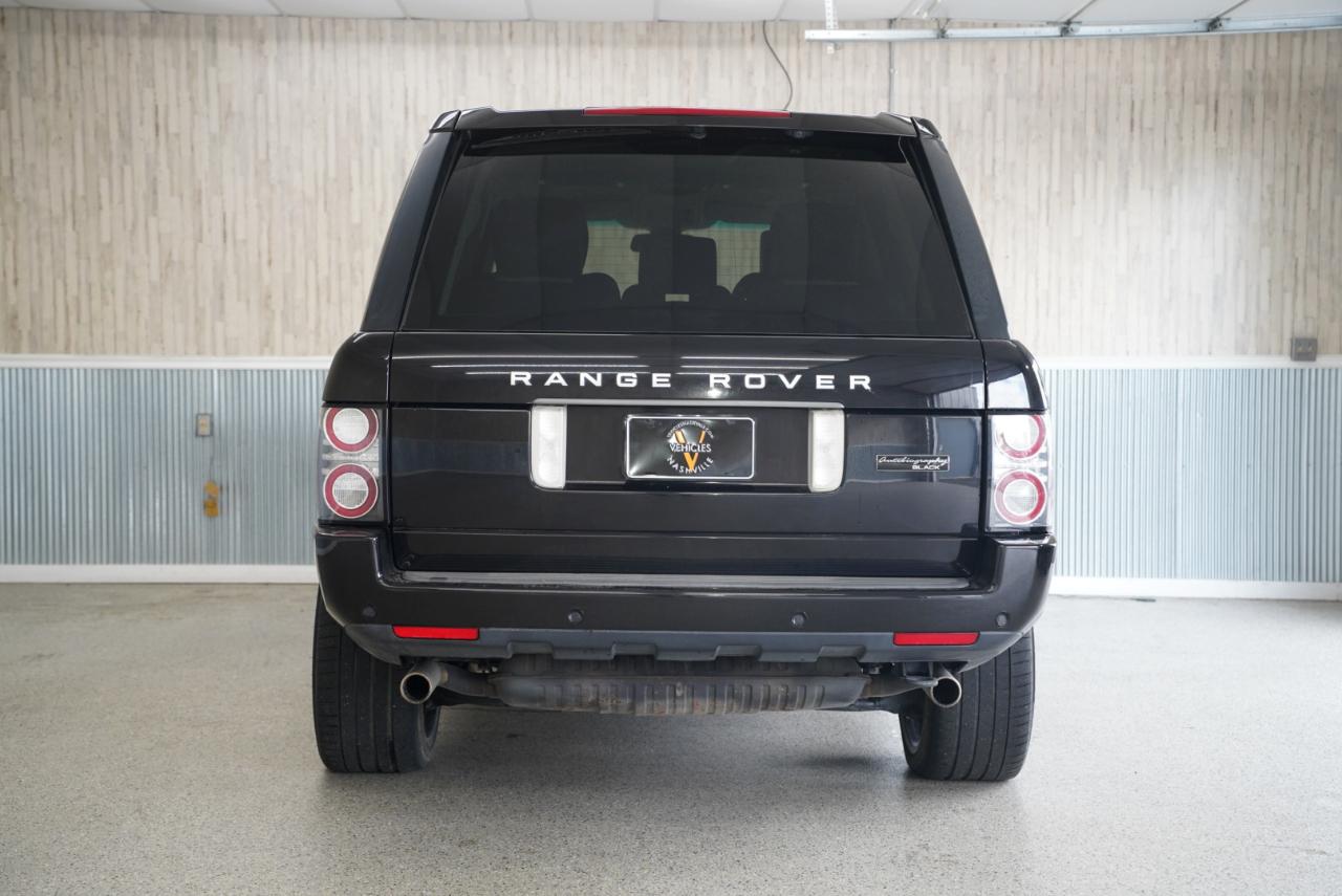 Land Rover Range Rover 4WD 4dr SC Autobiography 2011
