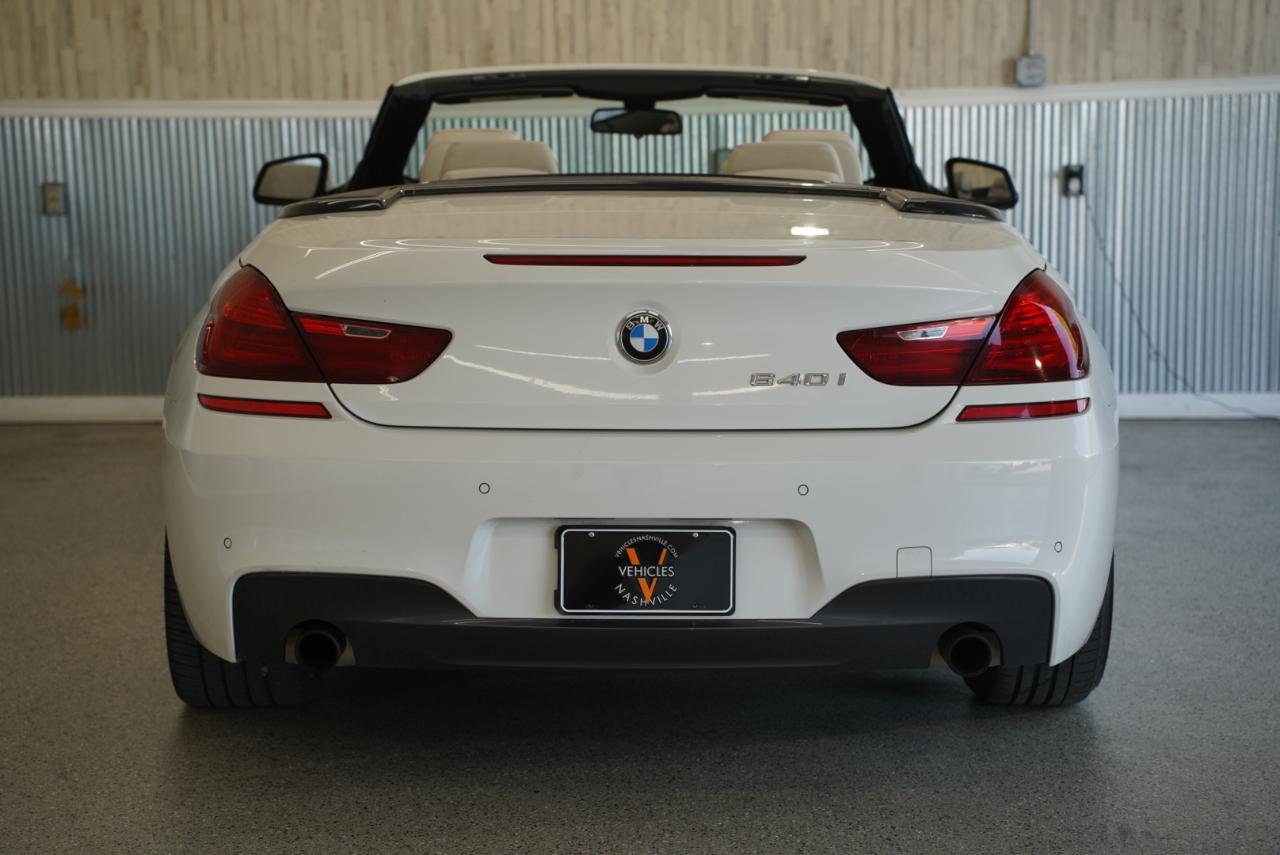 BMW 6 Series 2dr Conv 640i 2013